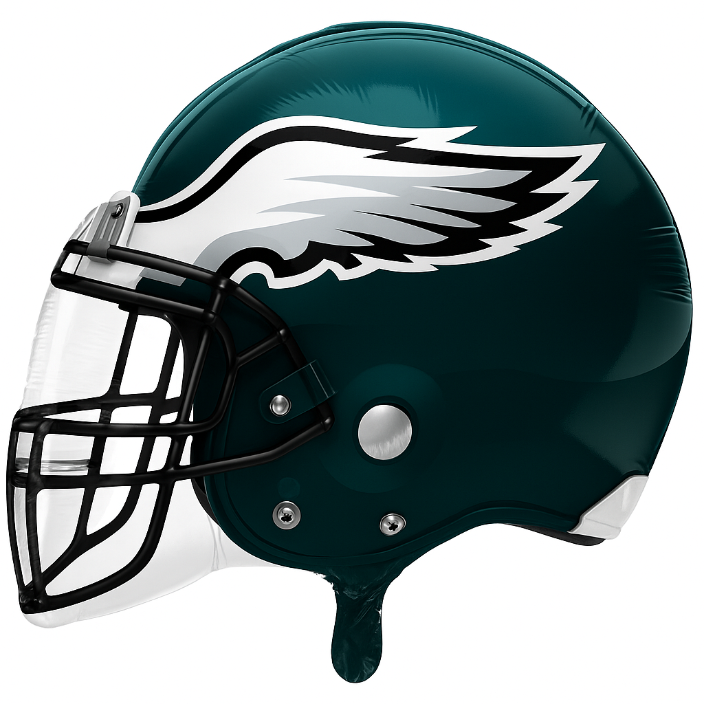 Philadelphia Eagles Helmet Foil Balloon