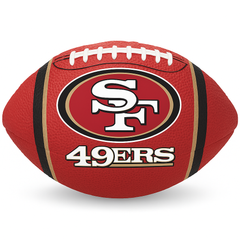 San Francisco 49ers Football Foil Balloon - 18 Inch