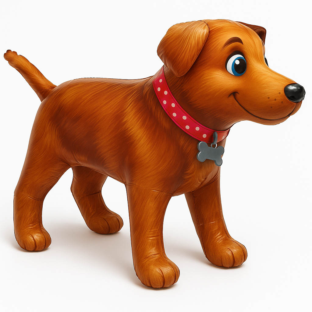 Ultimate Golden Dog Foil Balloon