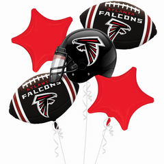 Atlanta Falcons Foil Balloon Bouquet