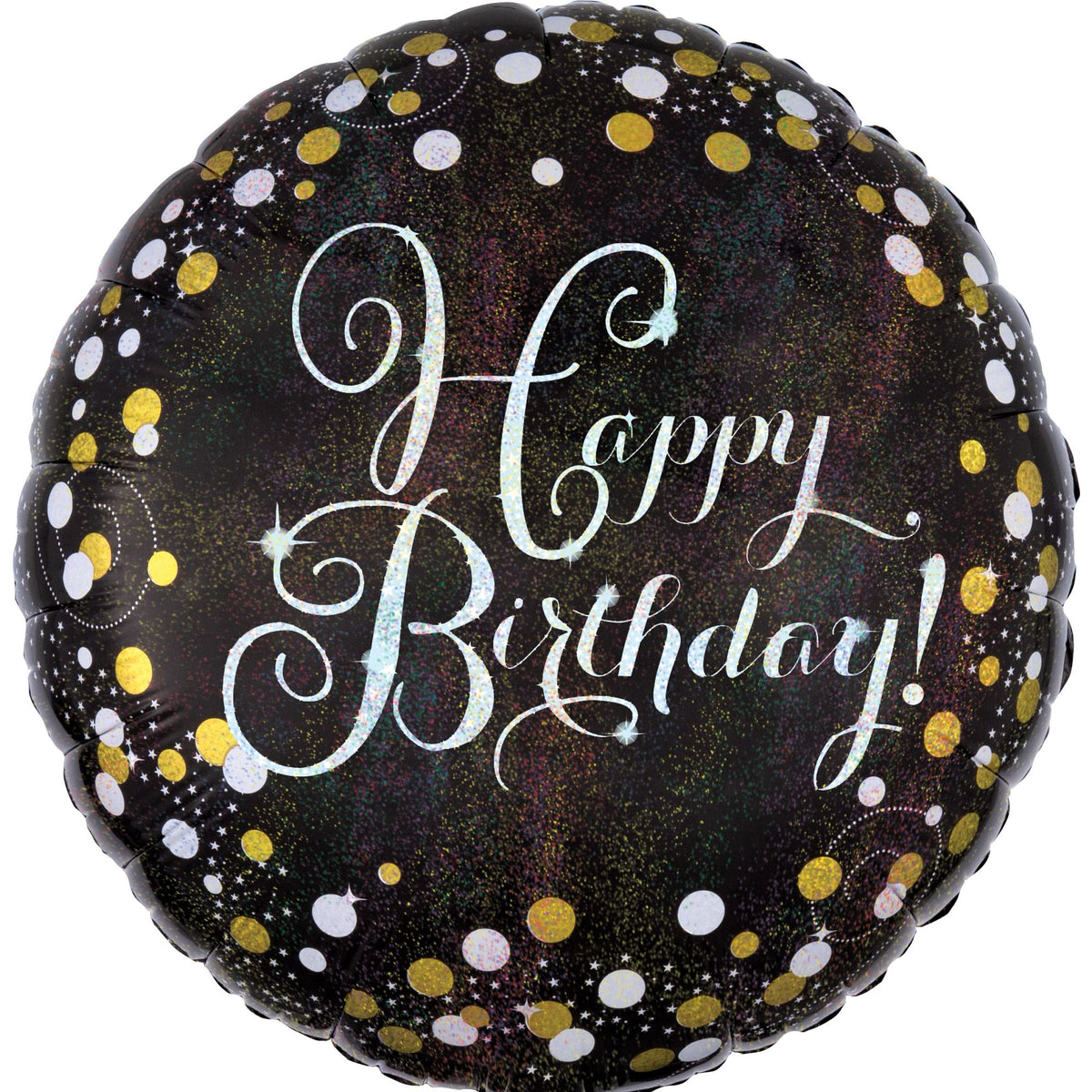 Sparkling Celebration Happy Birthday Foil Balloon