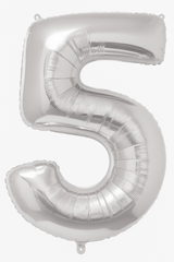 Rose Gold Number 4 Foil Balloon - Super Shape