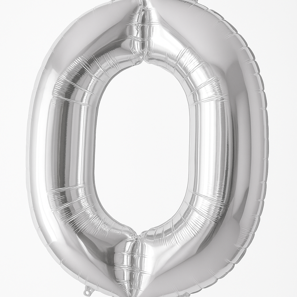 Rose Gold Number 7 Foil Super Shape Balloon