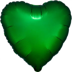 Emerald Heart Foil Balloon