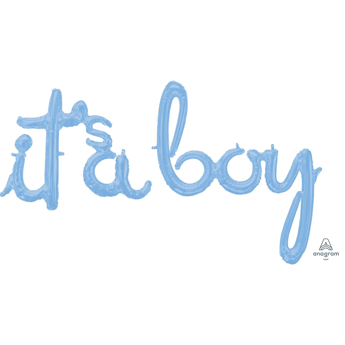 Pastel Blue "It's a Boy" Foil Balloon