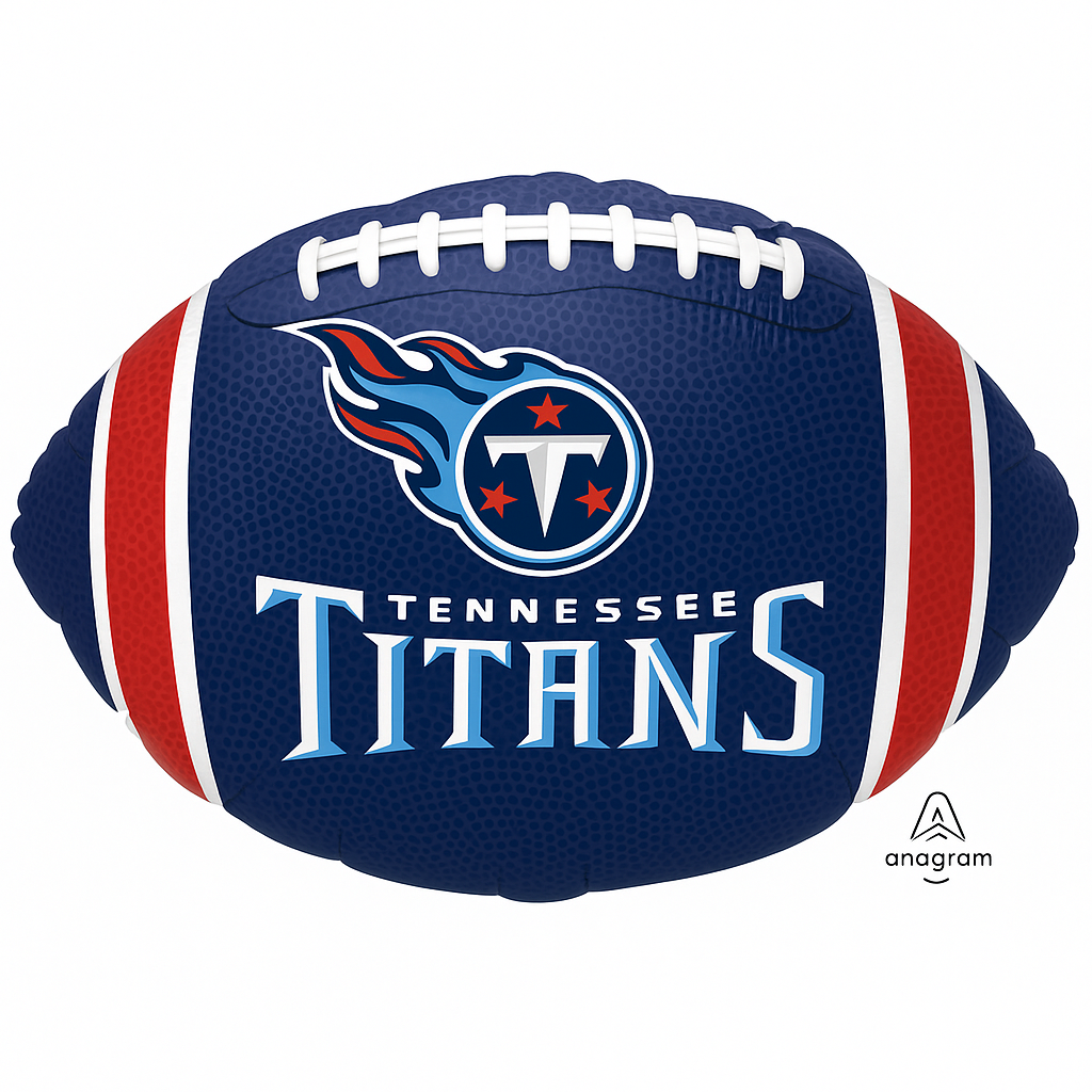 Tennessee Football Team 18" Mylar Balloon