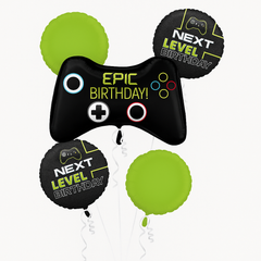 Next Level Birthday Gamer Balloon Bouquet