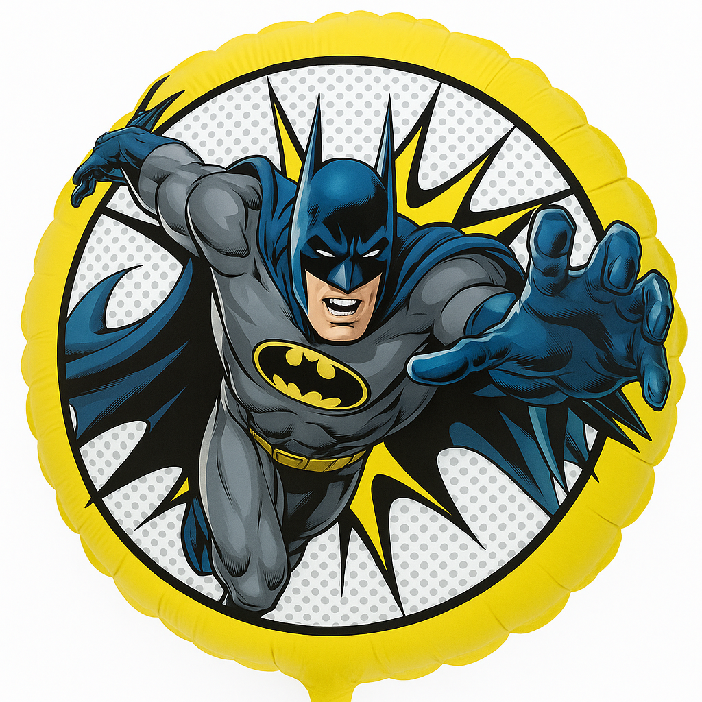 18" Batman Foil Balloon - Superhero Birthday Party Decoration