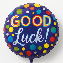 Good Luck Iridescent 18" Foil Balloon