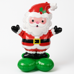 Festive Santa AirLoonz Foil Balloon