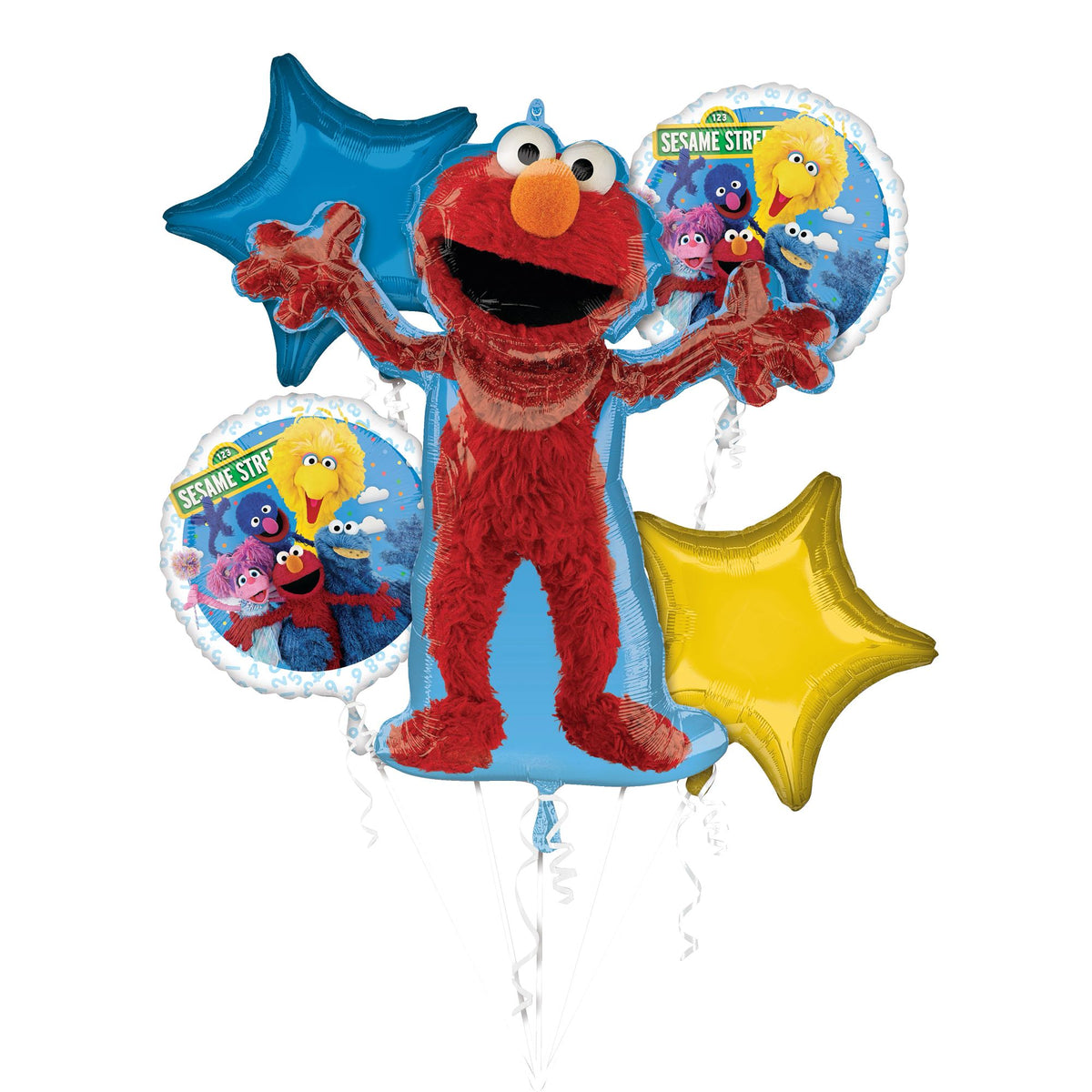 Sesame Street Foil Balloon Bouquet