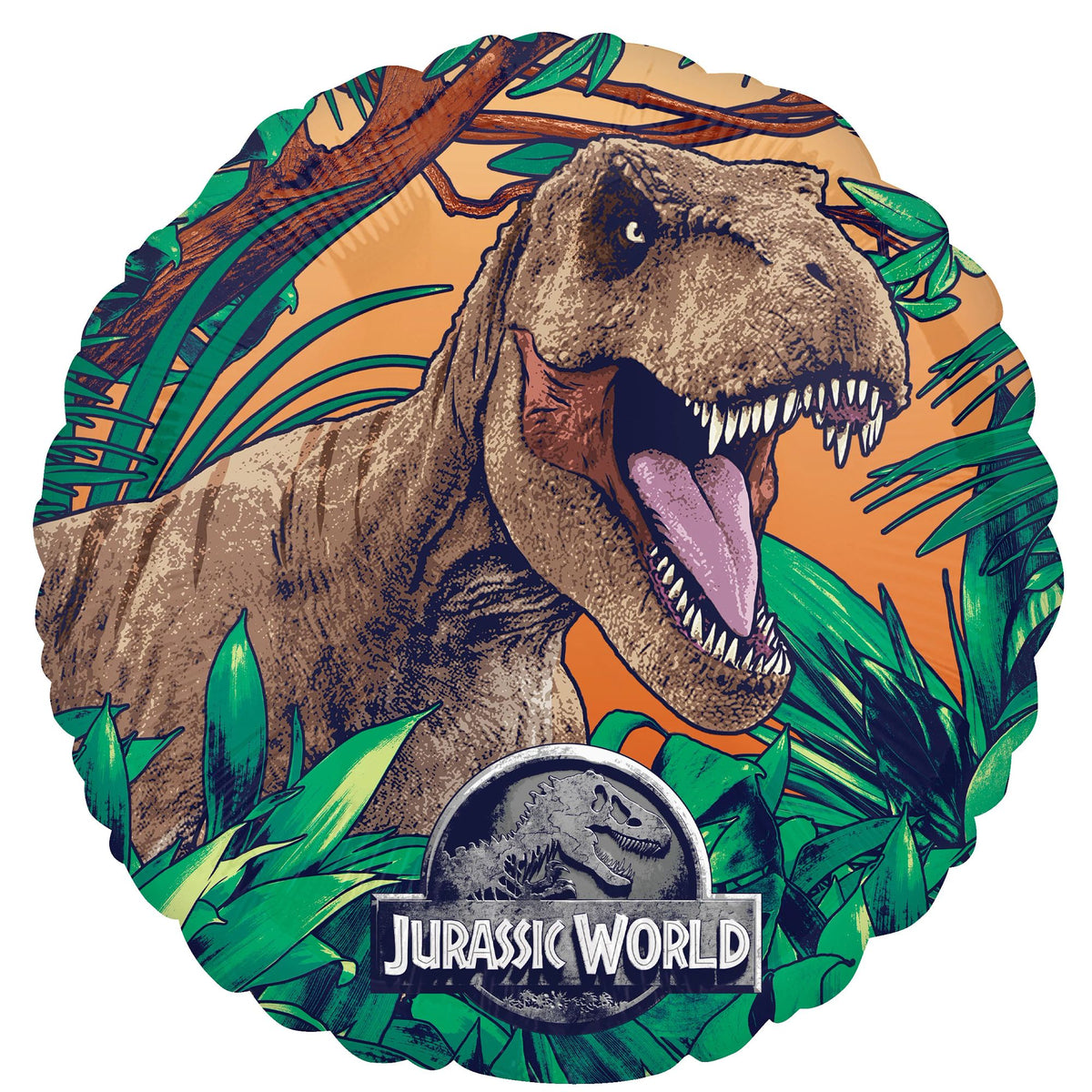 Jurassic World Dinosaur Foil Balloon - 18 Inch