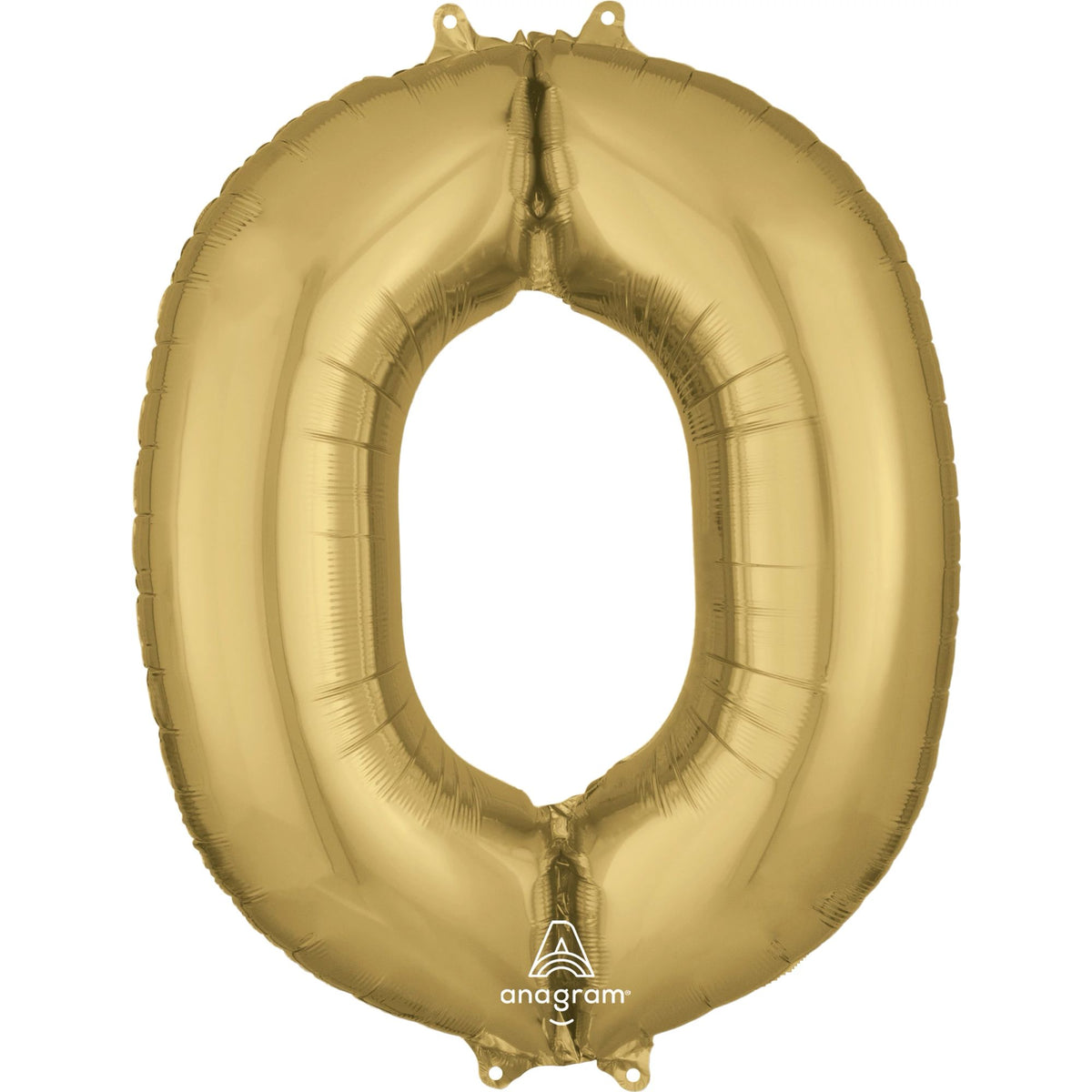 Gold Foil Letter "O" Balloon - Metallic Party Decor