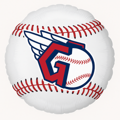18" Cleveland Guardians Foil Mylar Balloon