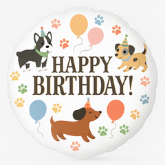 Pawesome Birthday Party Foil Balloon - 18in