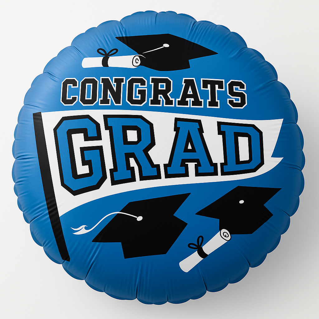 Be True to Your School Graduation Foil Balloon