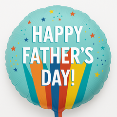Festive Father's Day Foil Balloon