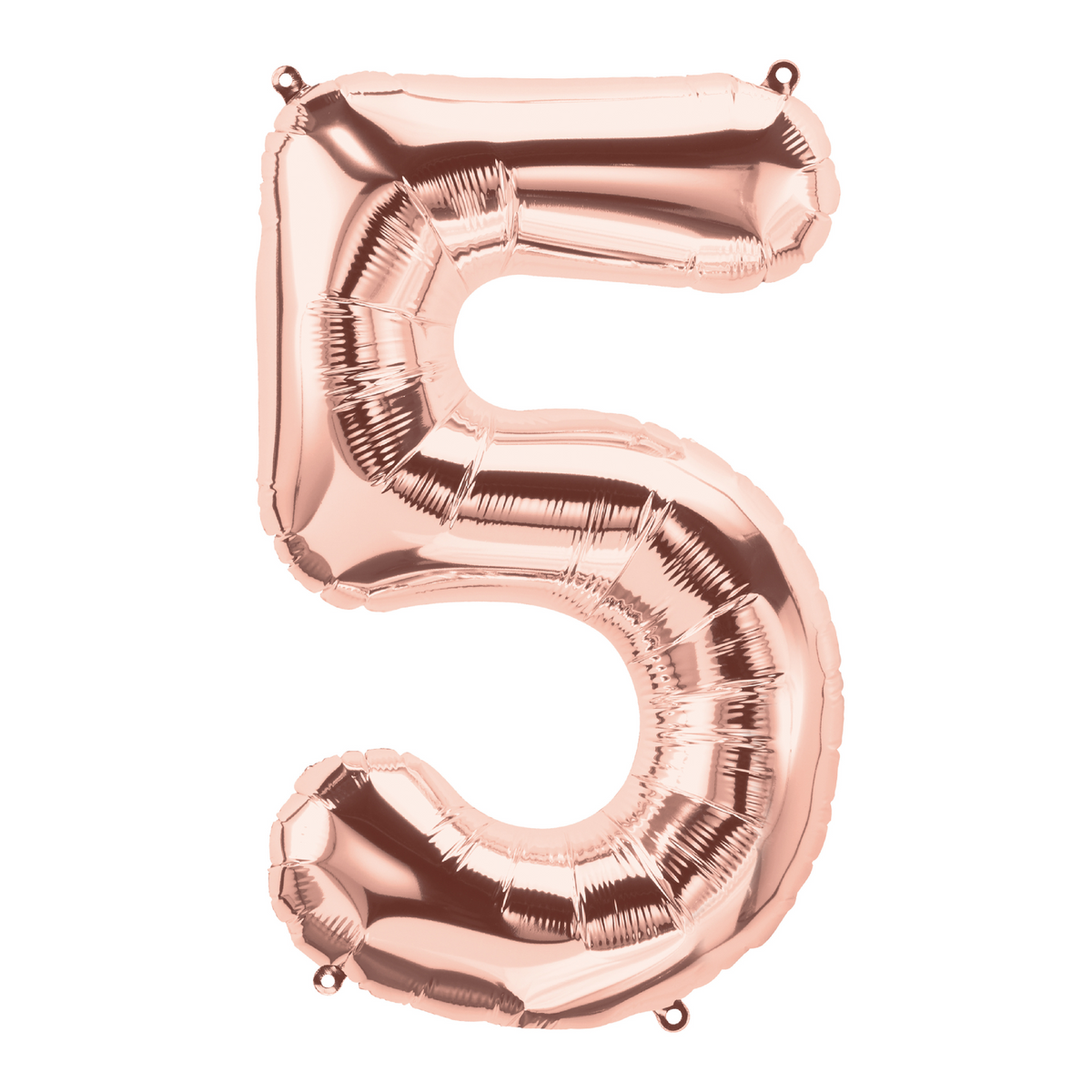 26" Rose Gold Number 5 Balloon