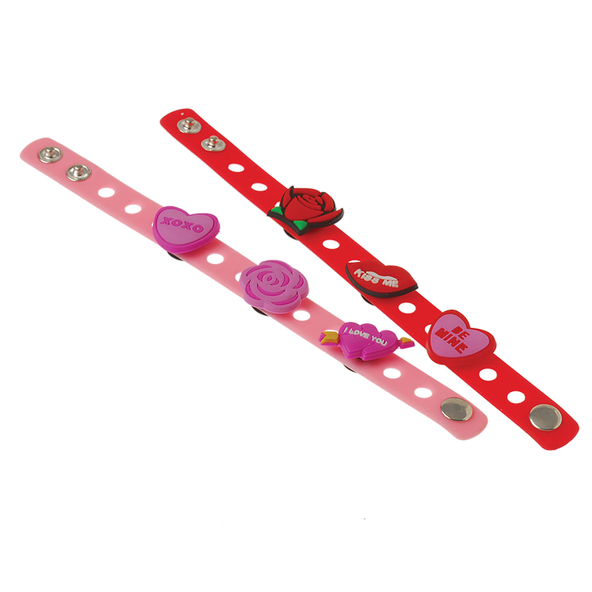 Valentines Plug Bracelets/6-Pc