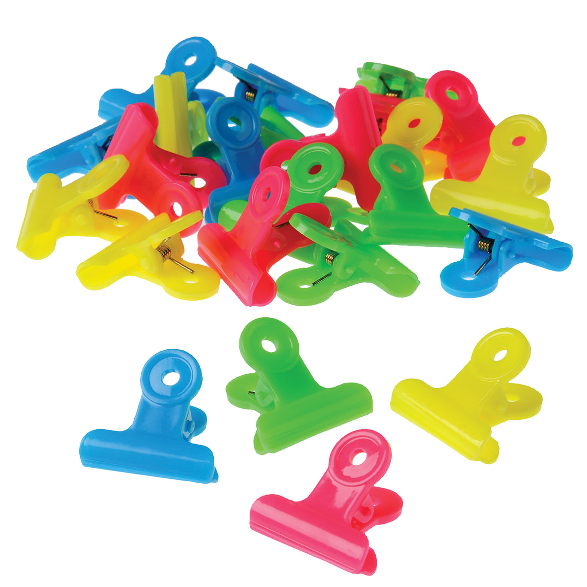 Plastic Mini Clips/24-Pc