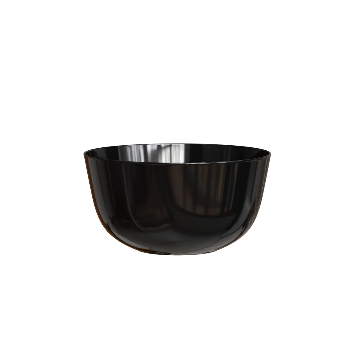 Trend Black Plastic Bowls | 10 Count