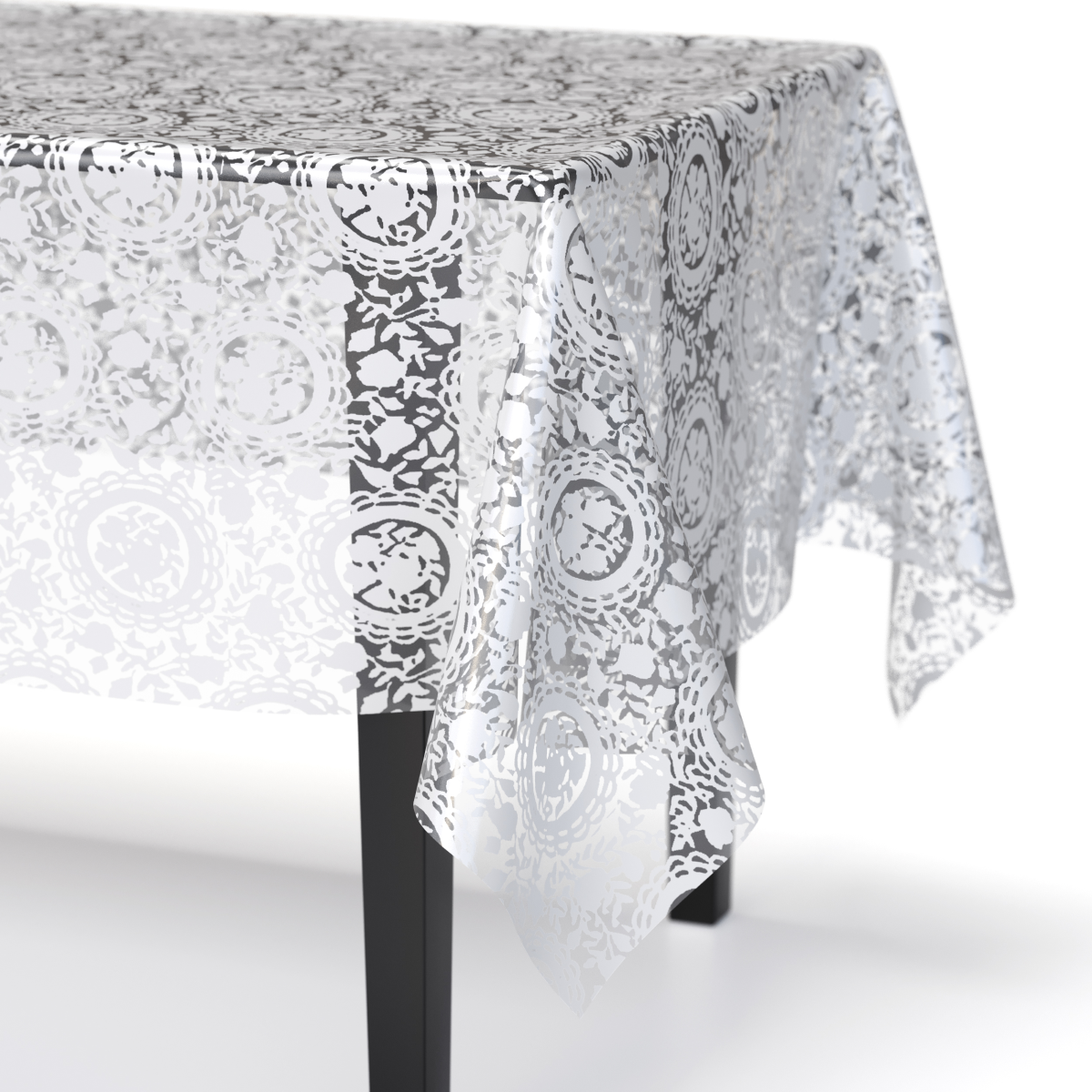 White Lace Table Cover