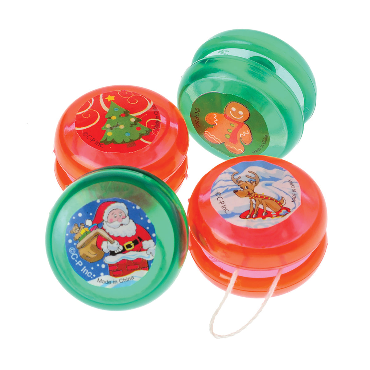 Mini Christmas Yo-Yos