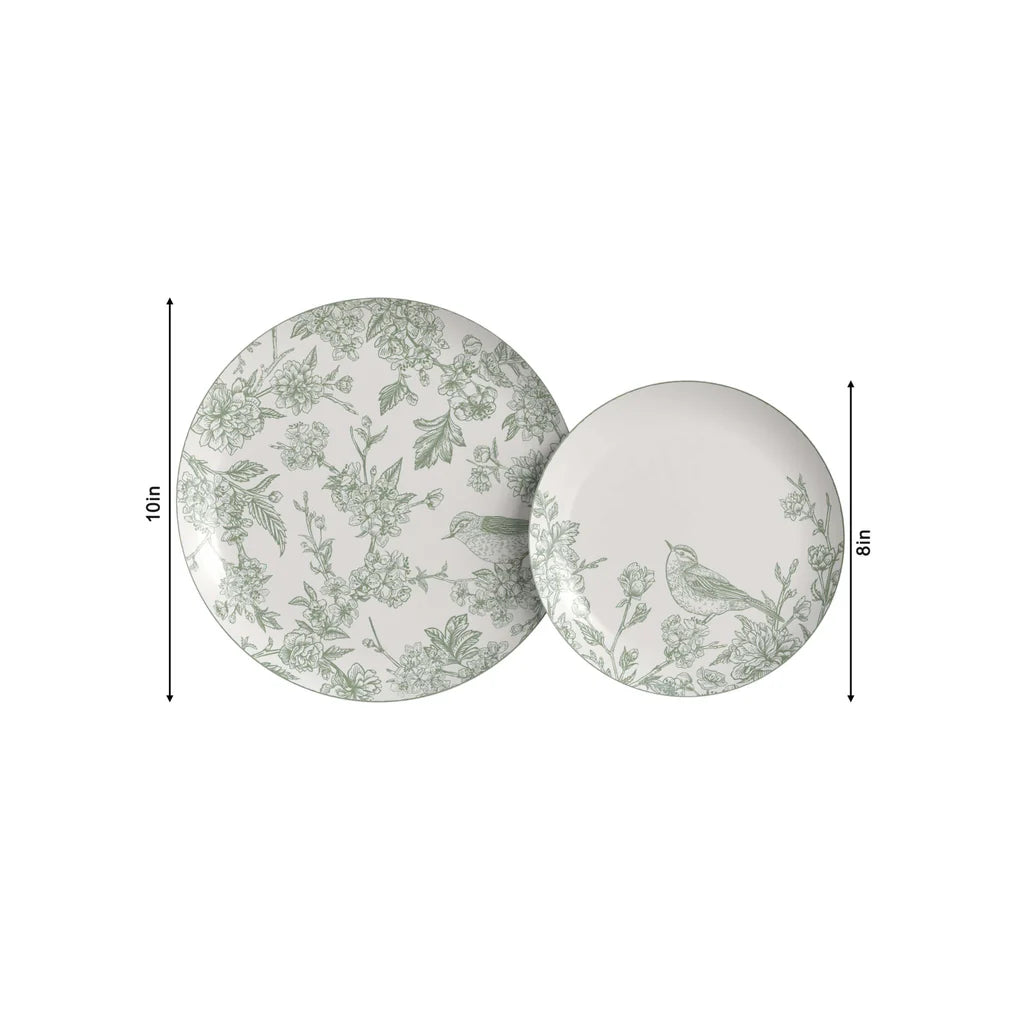 Earthtrends Yaffa Design Plates Combo Set 16/16