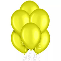 12 In. Yellow Balloons | 72 Count