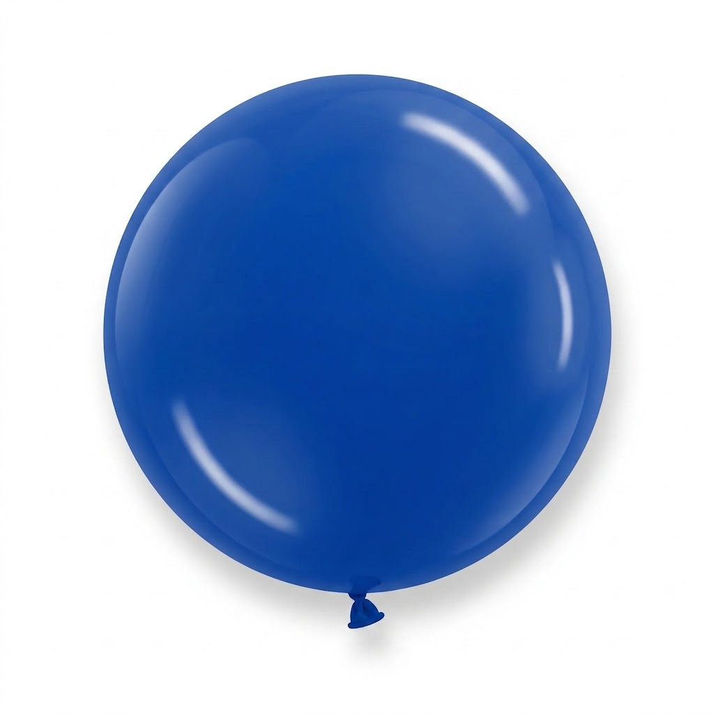 Royal Blue 24" Latex Balloons - 4 Pack