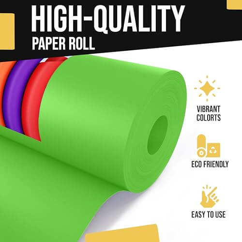 36 x 110' Kraft Paper Roll | Lime Green