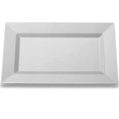 11.5 In. Ivory Rectangle Plates | 10 Count