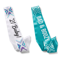 "Finally 21" Birthday Sash Multipack