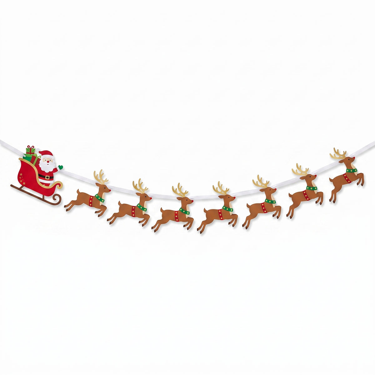 Festive Christmas Letter Banner