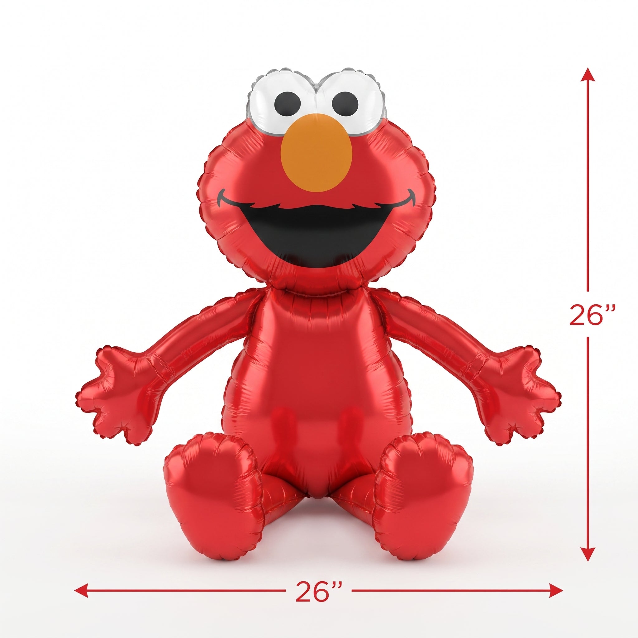 Elmo Sesame Street Foil Balloon Sitter