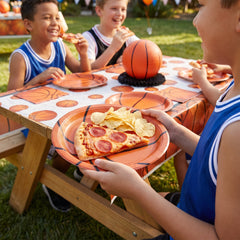 Slam Dunk Basketball Paper Plates - 10.5"