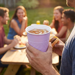 Purple 12 oz. Plastic Party Cups