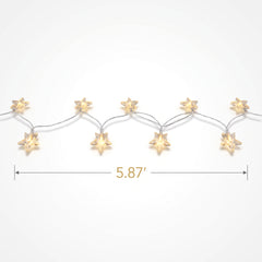 Star Fairy LED String Lights - 5.5 ft Battery Operated Decoration