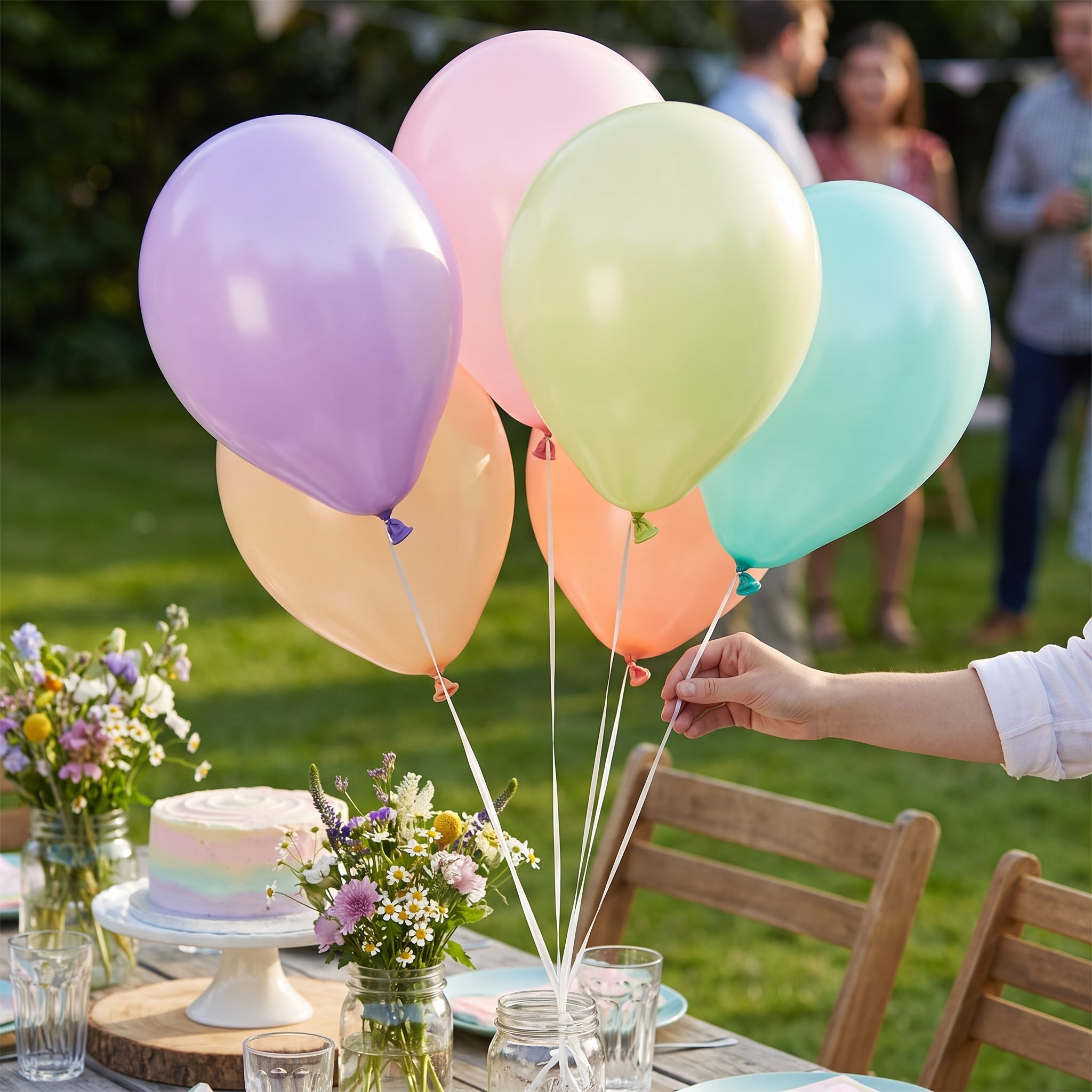 Sorbet Mix Latex Balloons 11" - 15 Pack