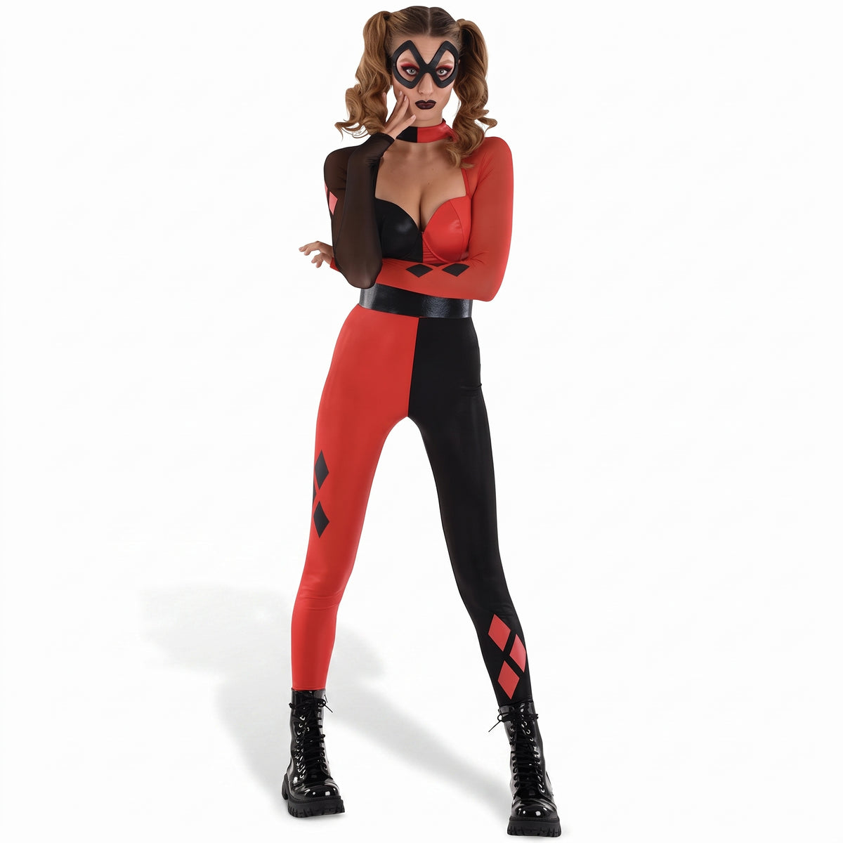 Harley Quinn Deluxe Women's Costume - XL