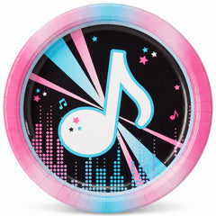 Internet Famous 9" Round Paper Lunch Plates - 8 Pack