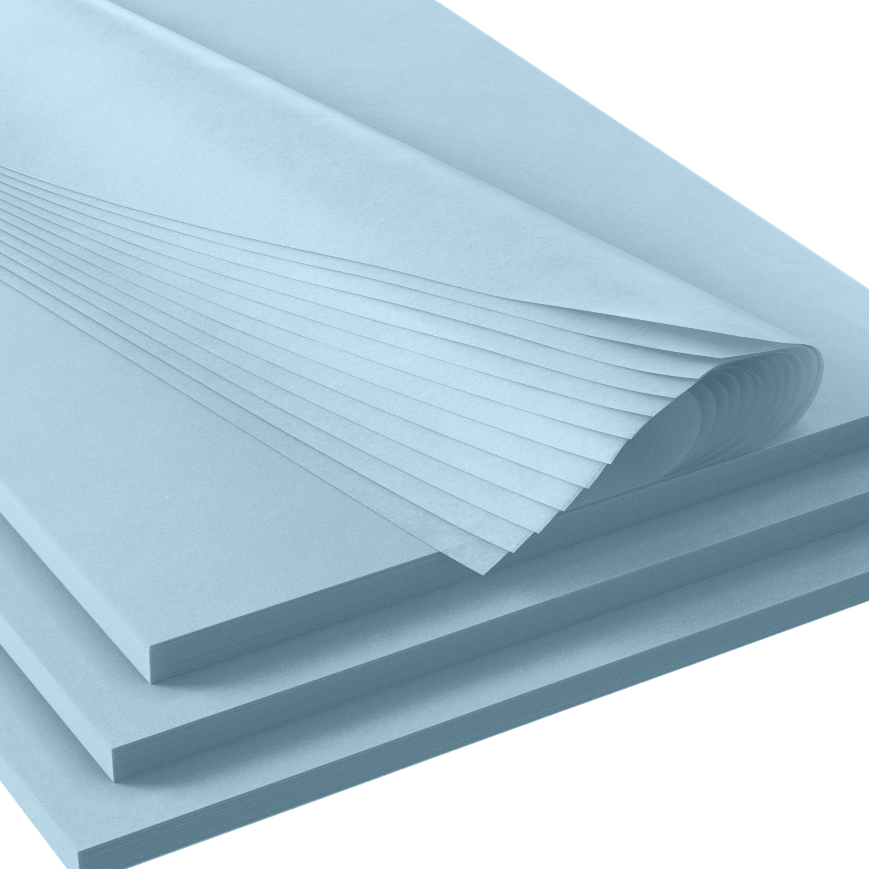 Light Blue Tissue Paper 15 In. x 20 In. | 120 Sheets