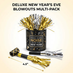 Deluxe New Year's Eve Blowouts Multi-Pack - 24 Count