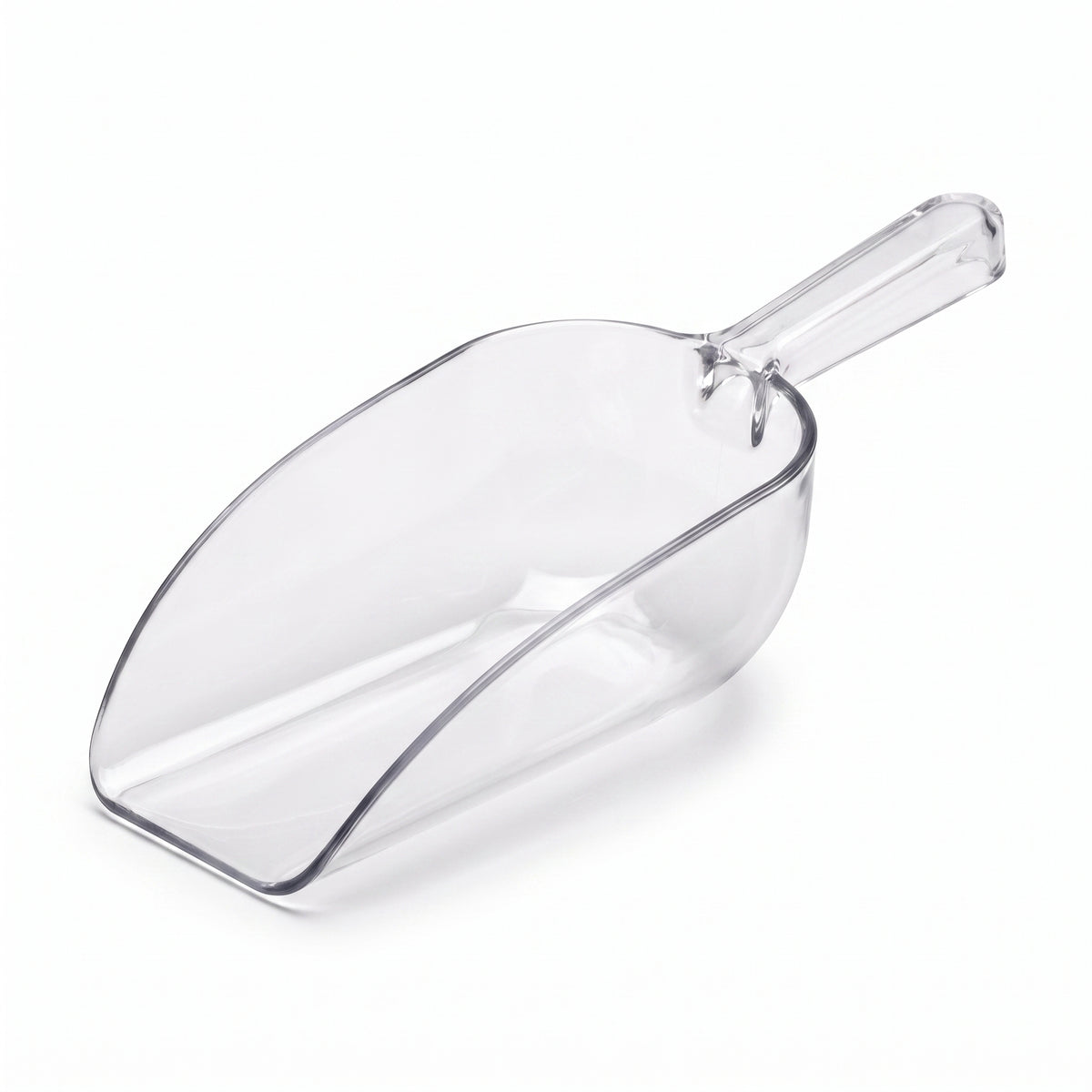 Clear 9-Inch Plastic Ice Scoop