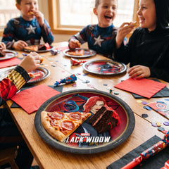 Marvel Black Widow 9-Inch Round Paper Plates - 8 Pack