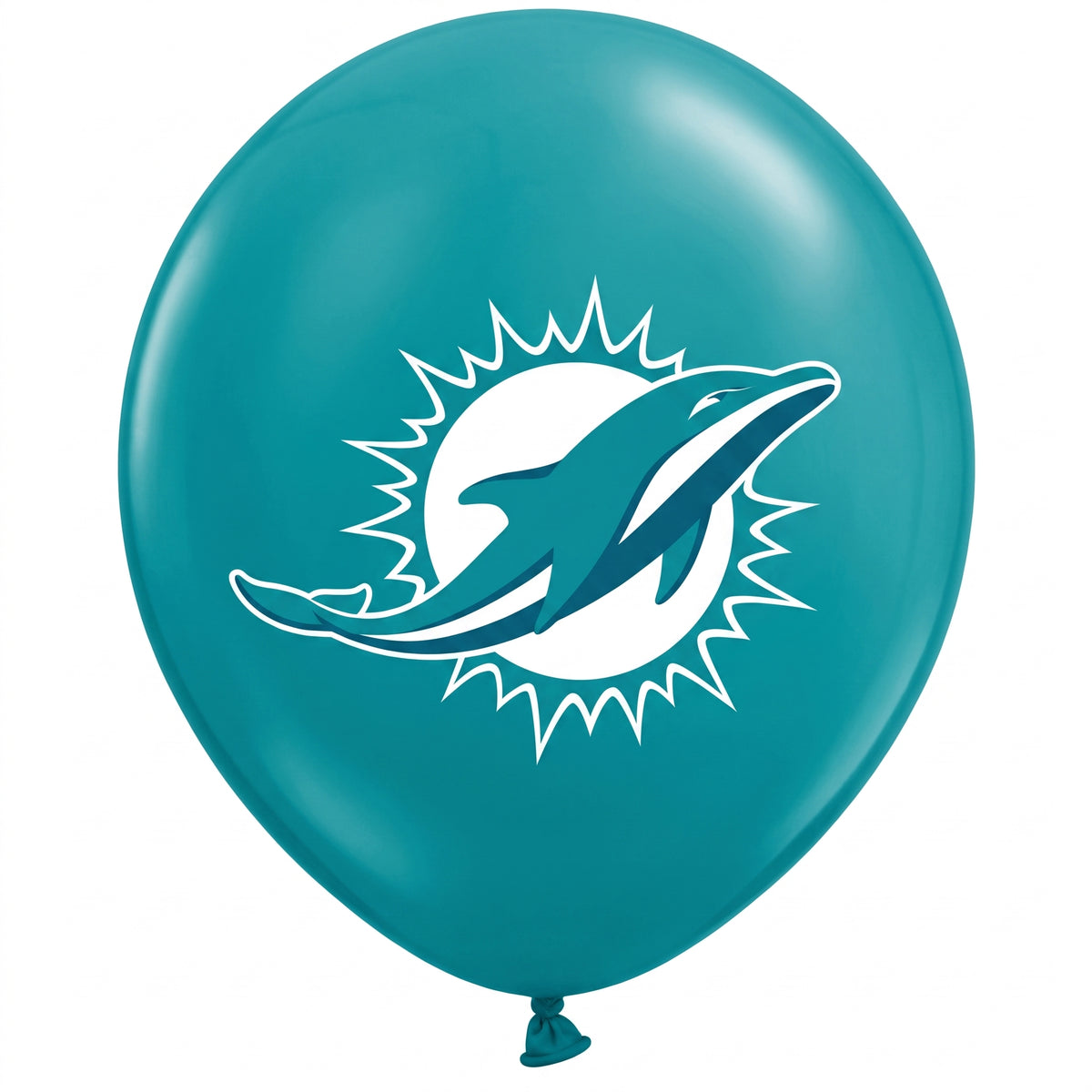 Miami Dolphins 12" Printed Latex Balloons