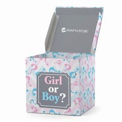 "Girl or Boy?" Small Gender Reveal Box