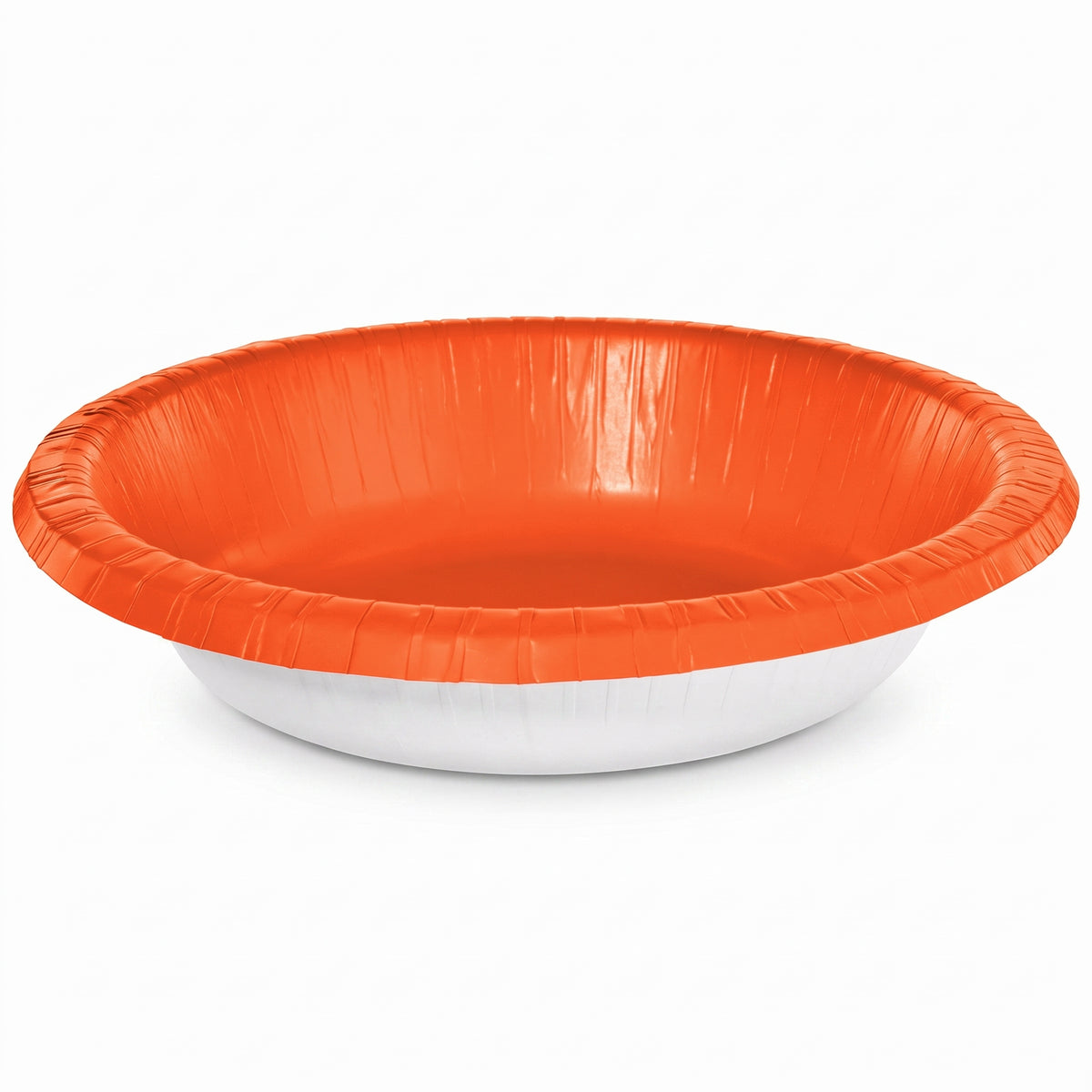 Vibrant Orange 20oz Paper Bowls - Pack of 20