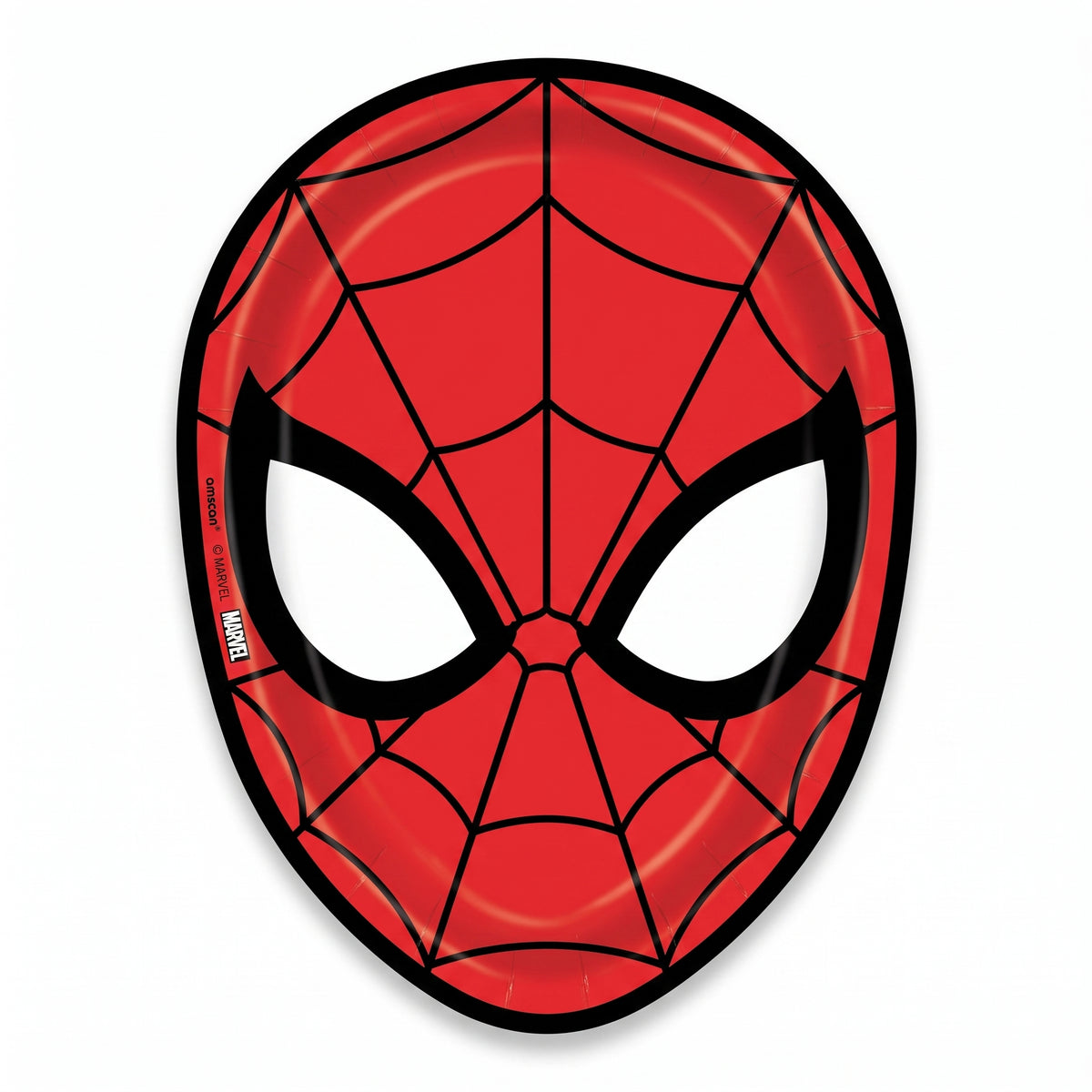 Spider-Man 7" Shaped Paper Plates