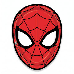 Spider-Man 7" Shaped Paper Plates